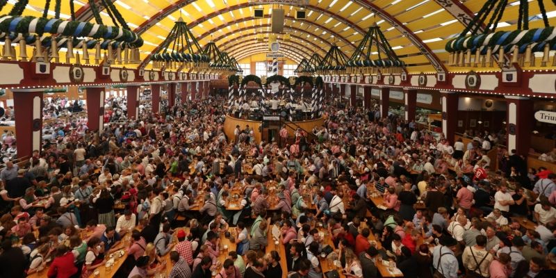 Em 2000, a Oktoberfest, em Munique, celebrou 200 anos de tradição.