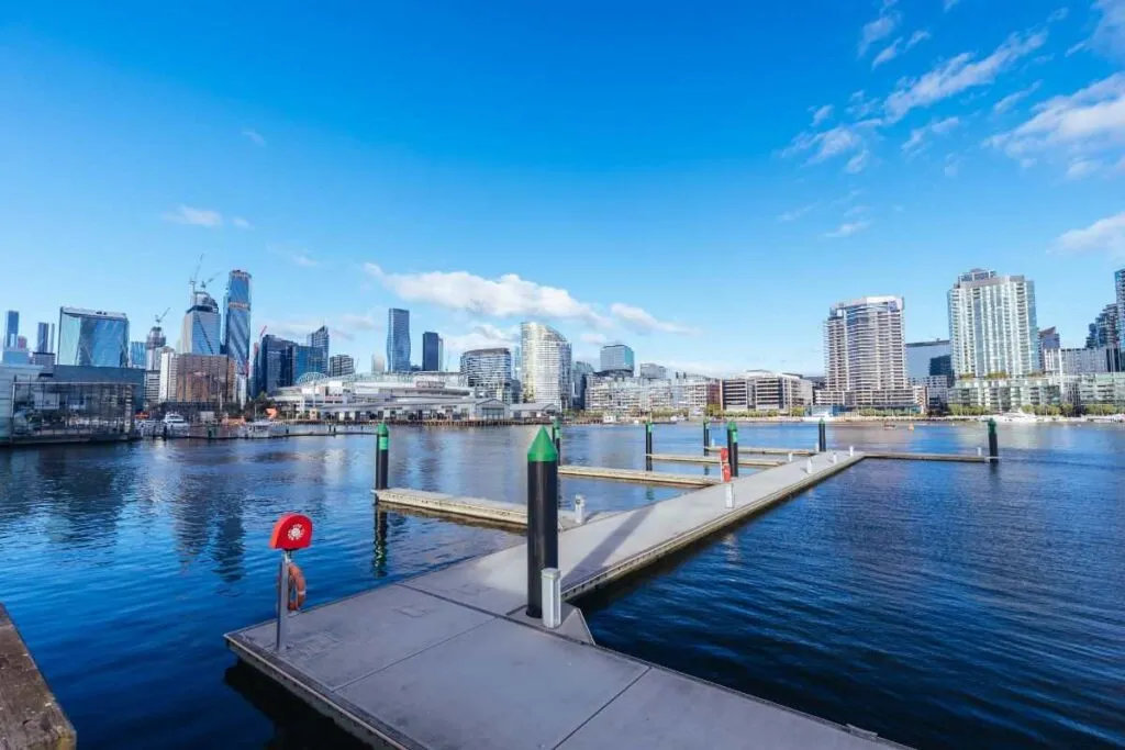 Visão panorâmica de Melbourne