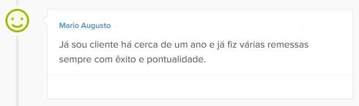 O envio de valores ao exterior em até 1 dia útil é um dos maiores pontos positivos da Remessa Online.