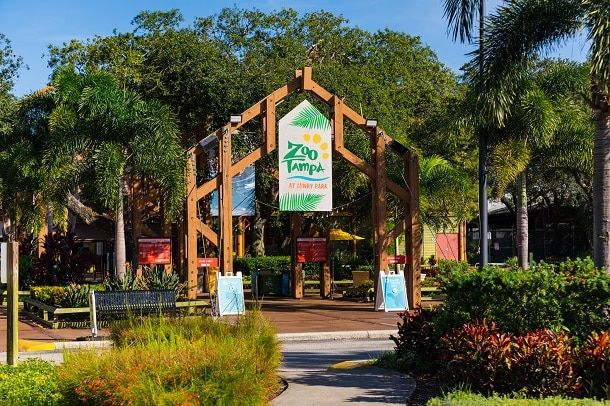 O Zoo de Tampa é um lugar gigantesco. O passeio é ideal para curtir com a família.