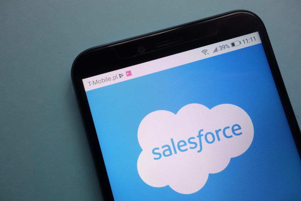 Aplicativo da Salesforce.