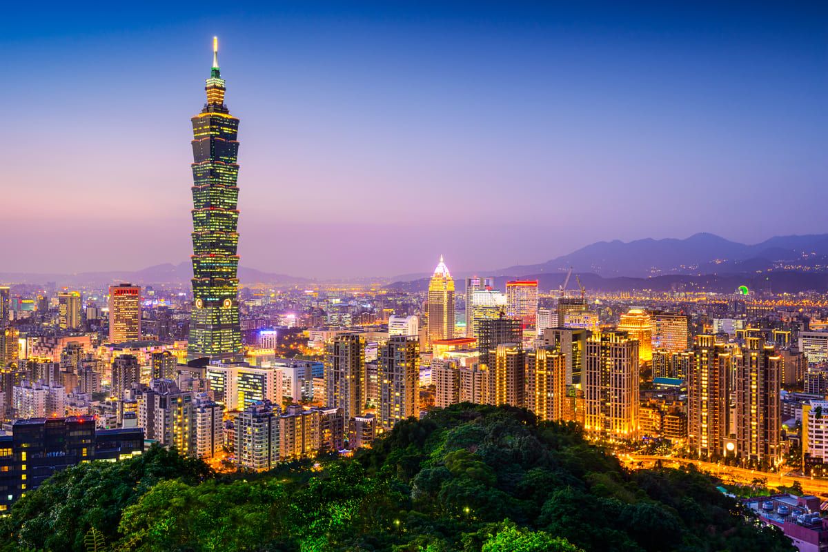 Imagem mostra Taiwan, ilha visitada por Nancy Pelosi