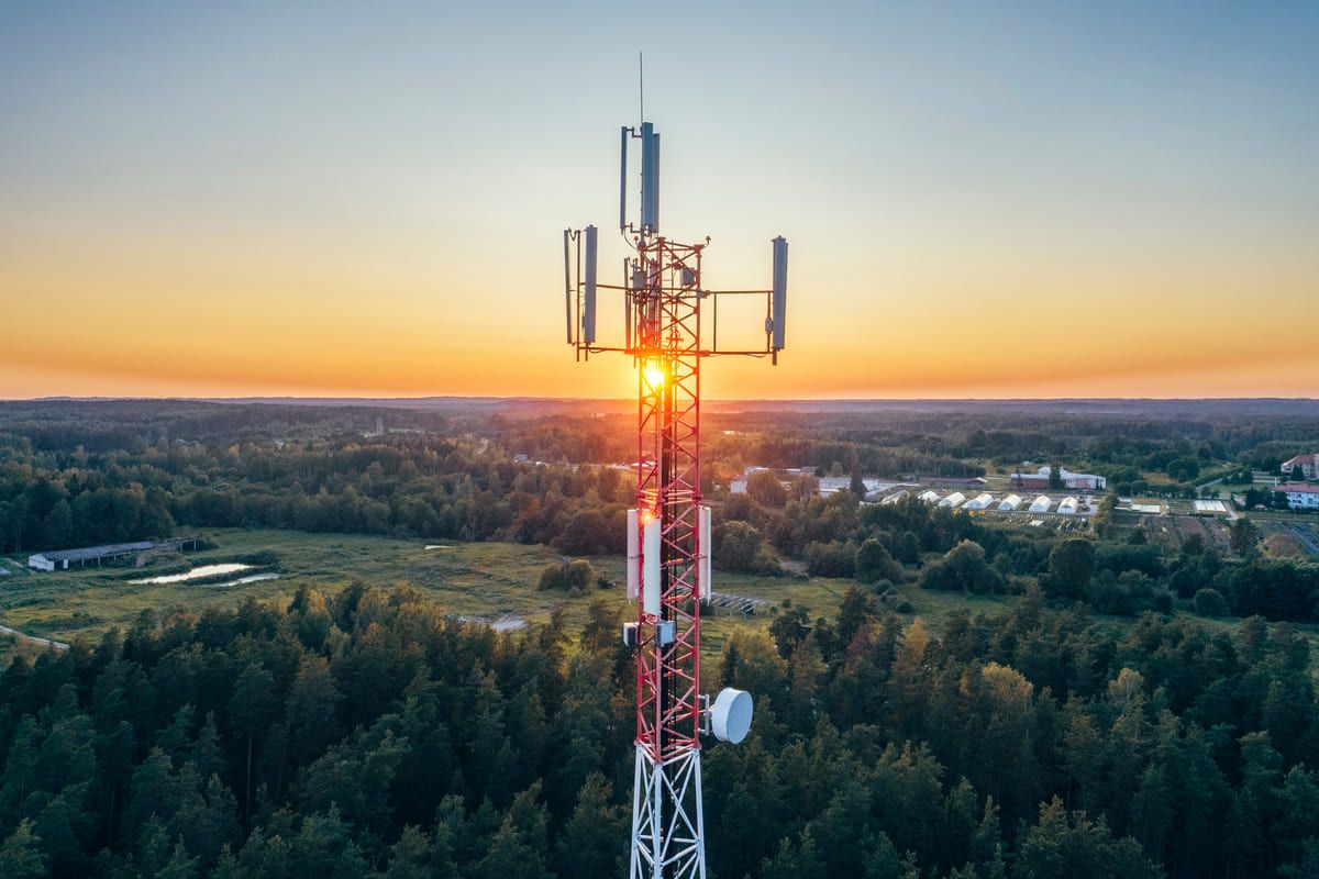 Imagem de antena de celular para falar da Claro sem sinal