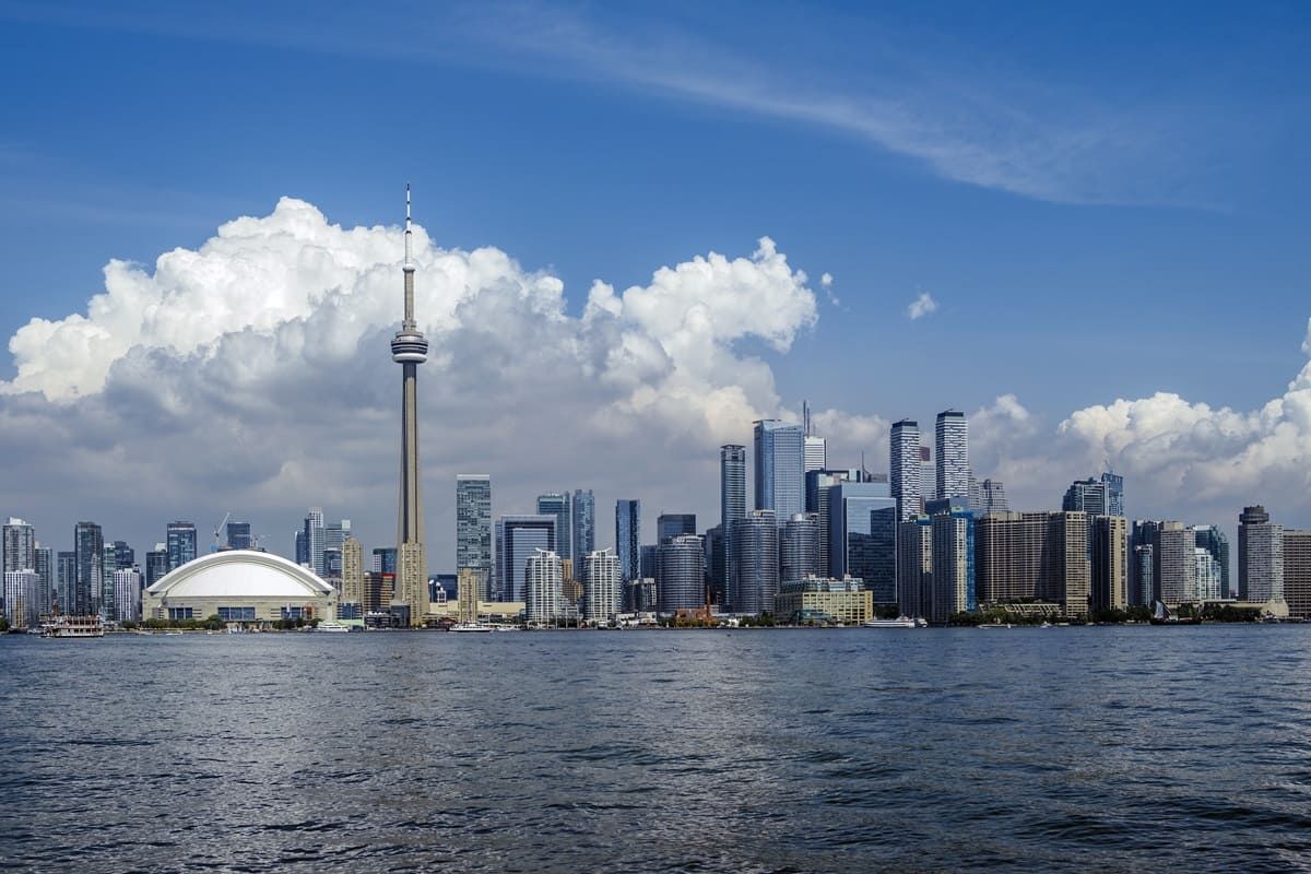 Vista panorâmica da cidade de Toronto, no Canadá