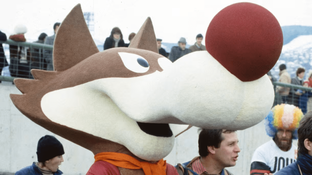 Mascote das Olimpíadas de 1984, Vucko. Crédito de imagem: IOC.