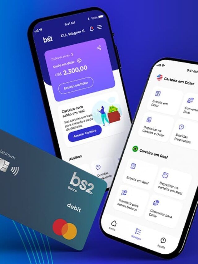 Conta BS2 Go Multi está disponível no celular