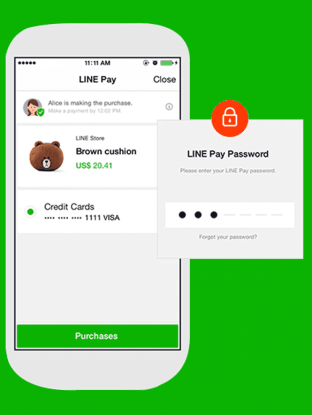 LINE Pay é um aplicativo para mandar dinheiro