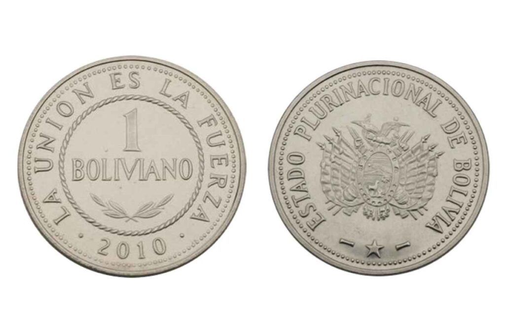 Moeda de 1 boliviano