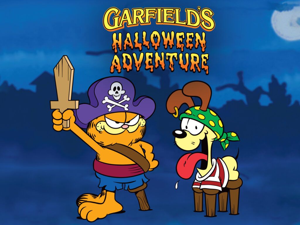 Garfield se veste para o Halloween 1024x768 - 5 Filmes para assistir com crianças nesse Halloween