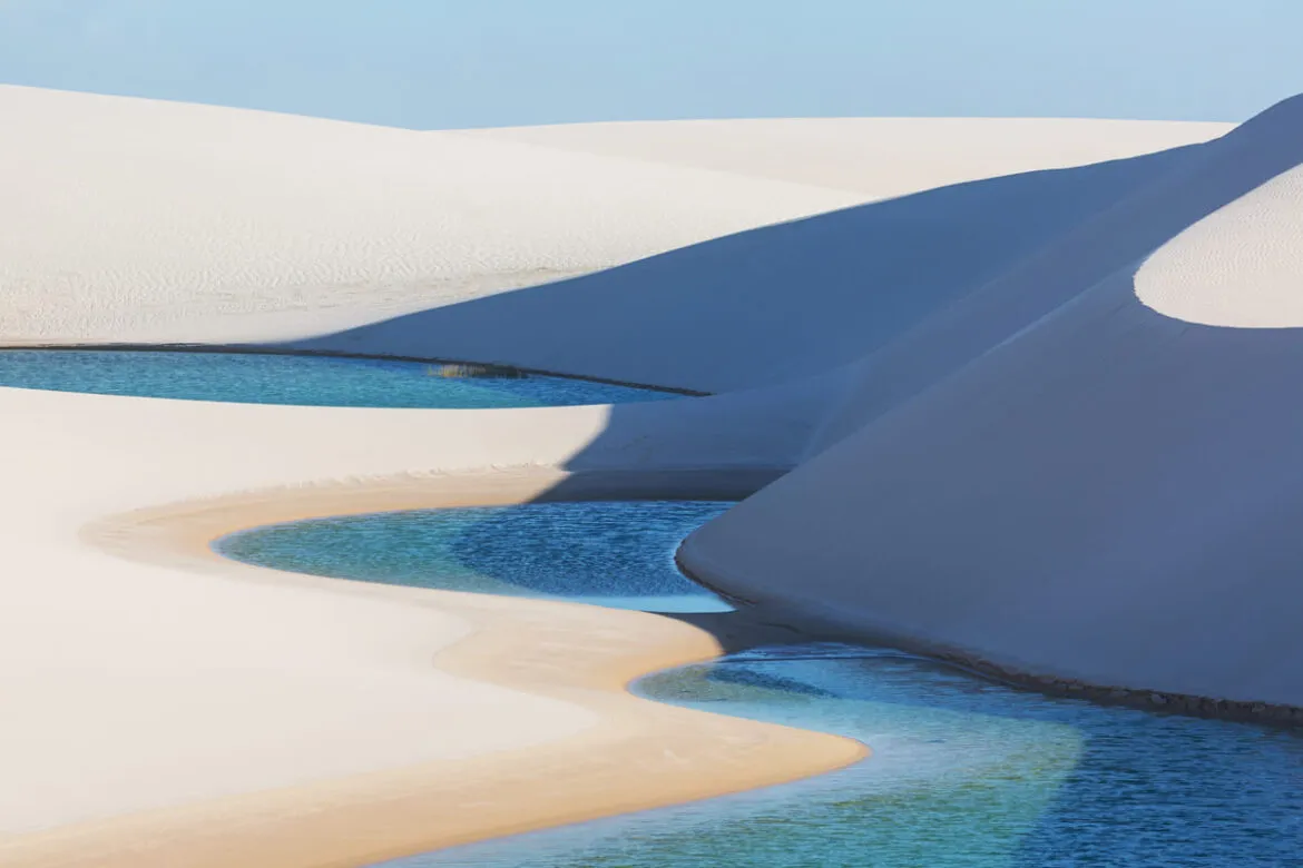 Vista das dunas dos Lençóis Maranhenses