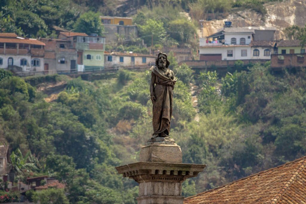 Estátua de Tiradentes em Ouro Preto