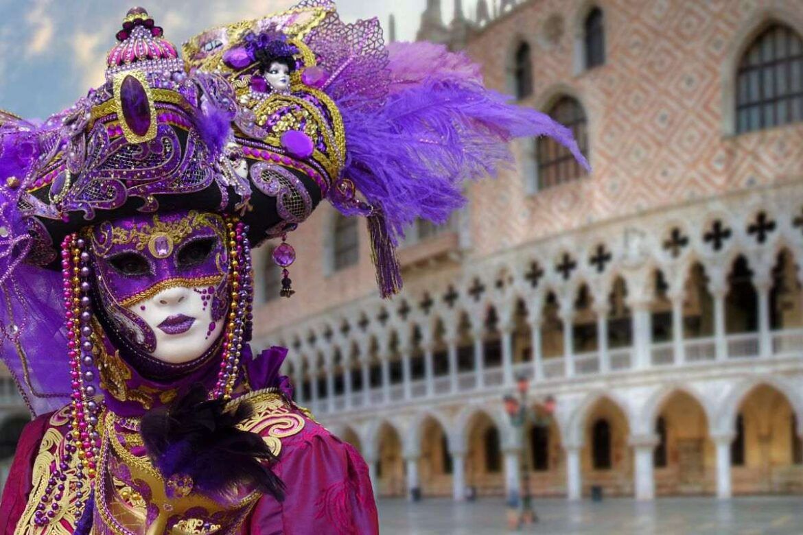 Carnaval de Veneza um dos principais feriados na Itália