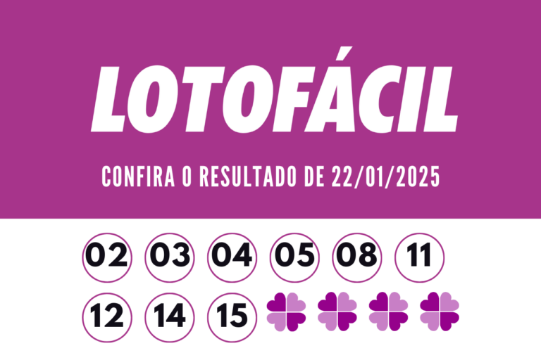 Resultado Lotofácil 3300: Confira os números sorteados hoje, quarta-feira (22)