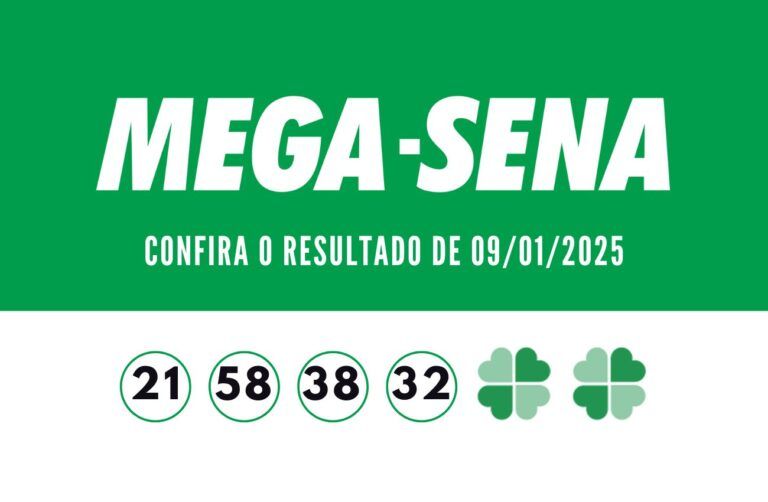 Resultado Mega-Sena 2813 de hoje, quinta-feira (09): prêmio de R$ 11,5 milhões