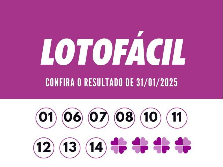 Resultado da Lotofácil 3308: Confira os números sorteados hoje, sexta-feira (31)