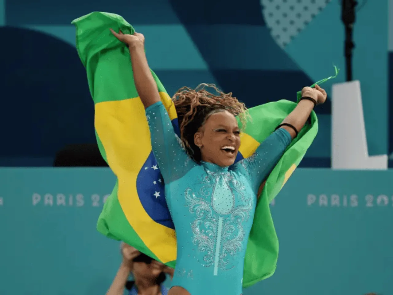 Rebeca Andrade é a maior medalhista olímpica brasileira até o momento.