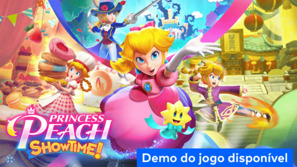 Jogo "Princess Peach ShowTime!" em promoção no Dia do Super Mario